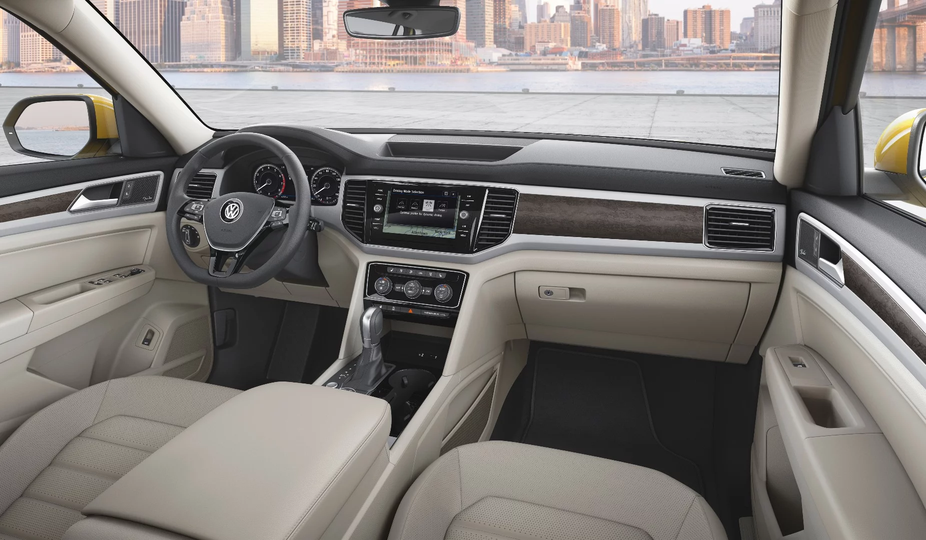 Emphasis for the unveiling of the 2018 VW Atlas was on the interior experience