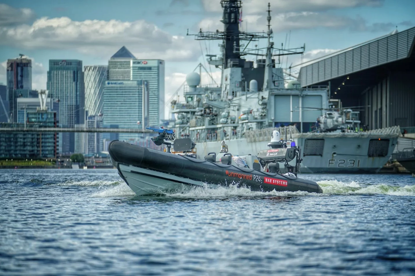 The BAE Systems Autonomous Pacific 24 robotic boat