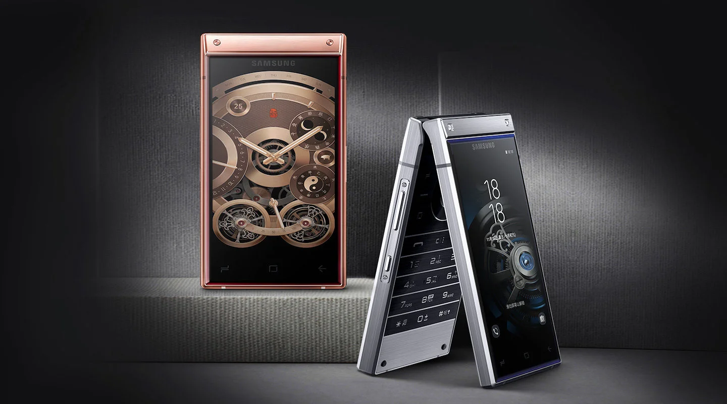 Samsung China has unveiled the W2019, a high-end flip phone
