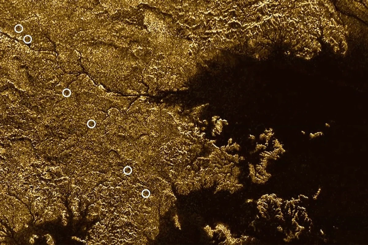 While the seas of the moon Titan are known to be filled with liquid methane, a new study has confirmed that a network of deep channels also contains the liquid