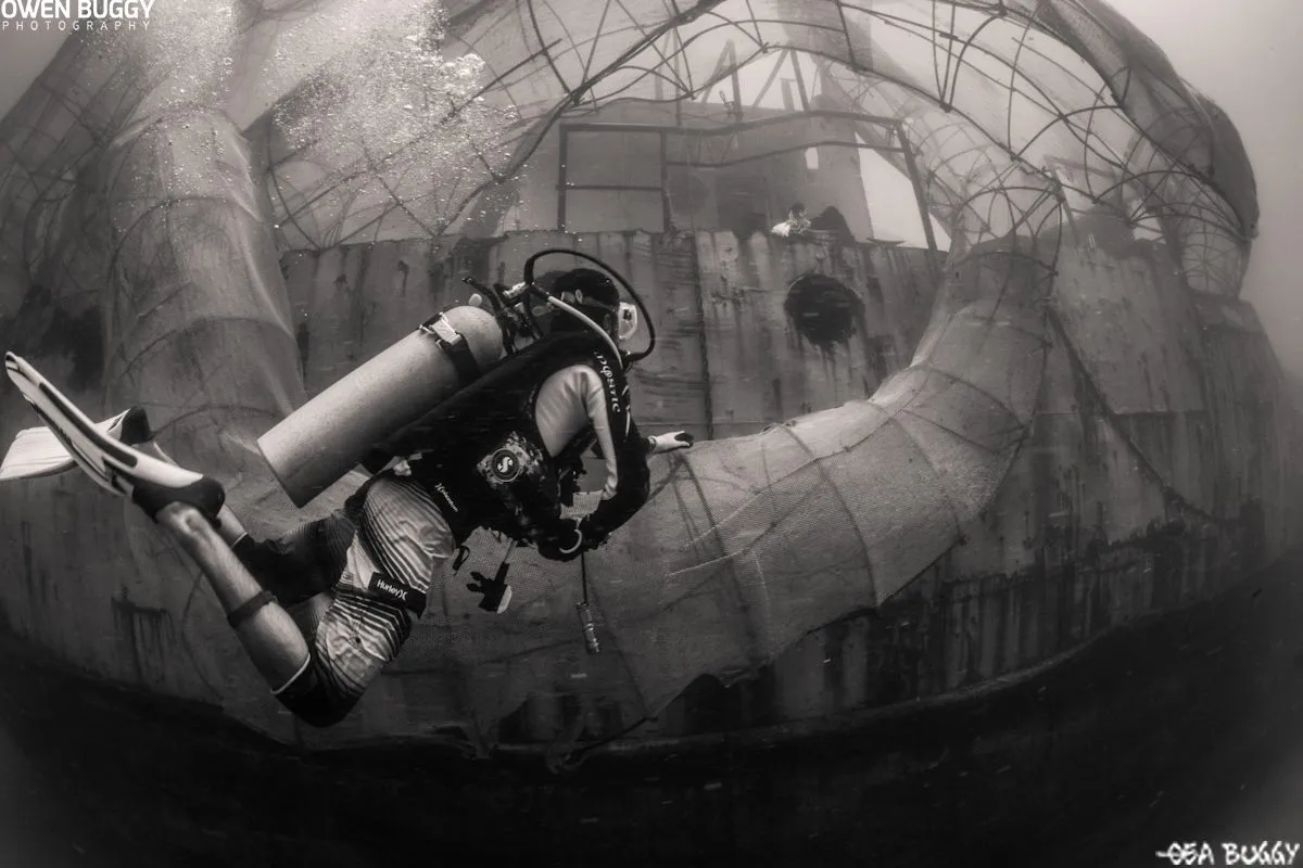 The artificial reef is designed to also act as a diving tourism destination to raise money for BVI environmental causes