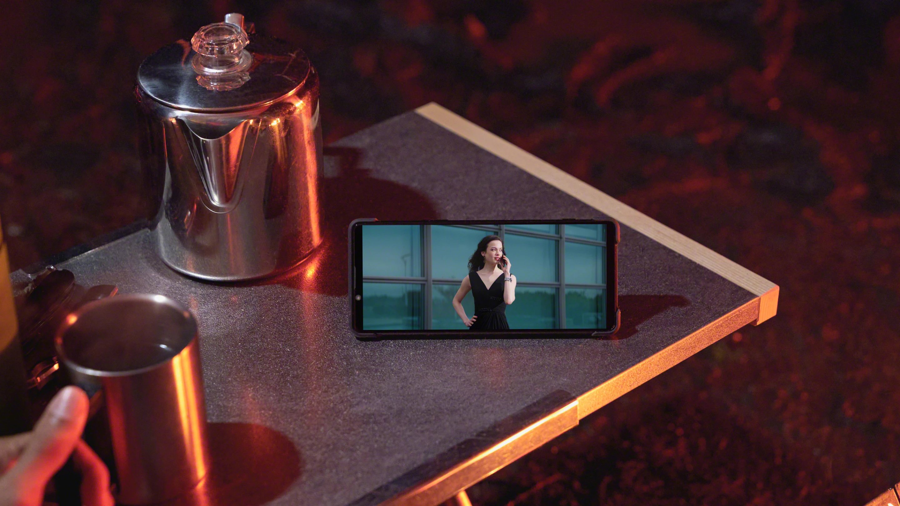 New motion blur reduction technology keeps frame lag to a minimum