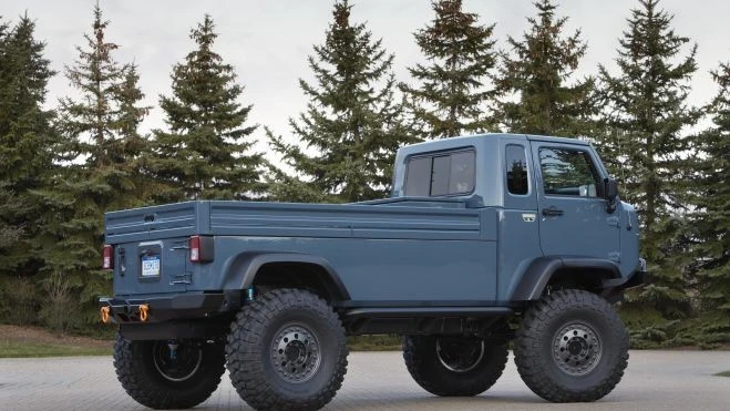 The Mighty FC was inspired by the Willys Jeep Forward Control of the 50s and 60s