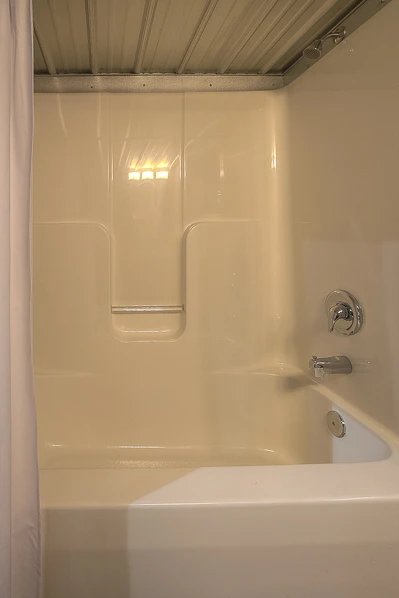 The shower/bath