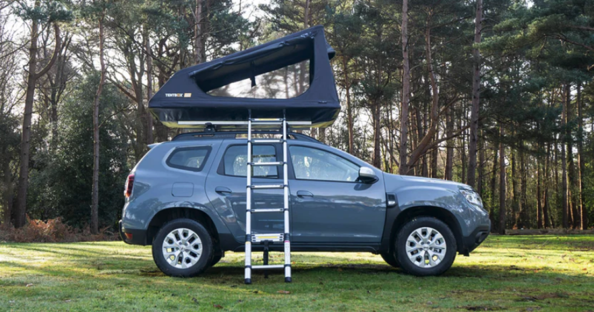 “World’s lightest” rooftop tent diets down to skin and bones “World’s lightest” rooftop tent diets down to skin and bones