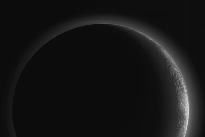 The latest image returned from NASA's New Horizons spacecraft
