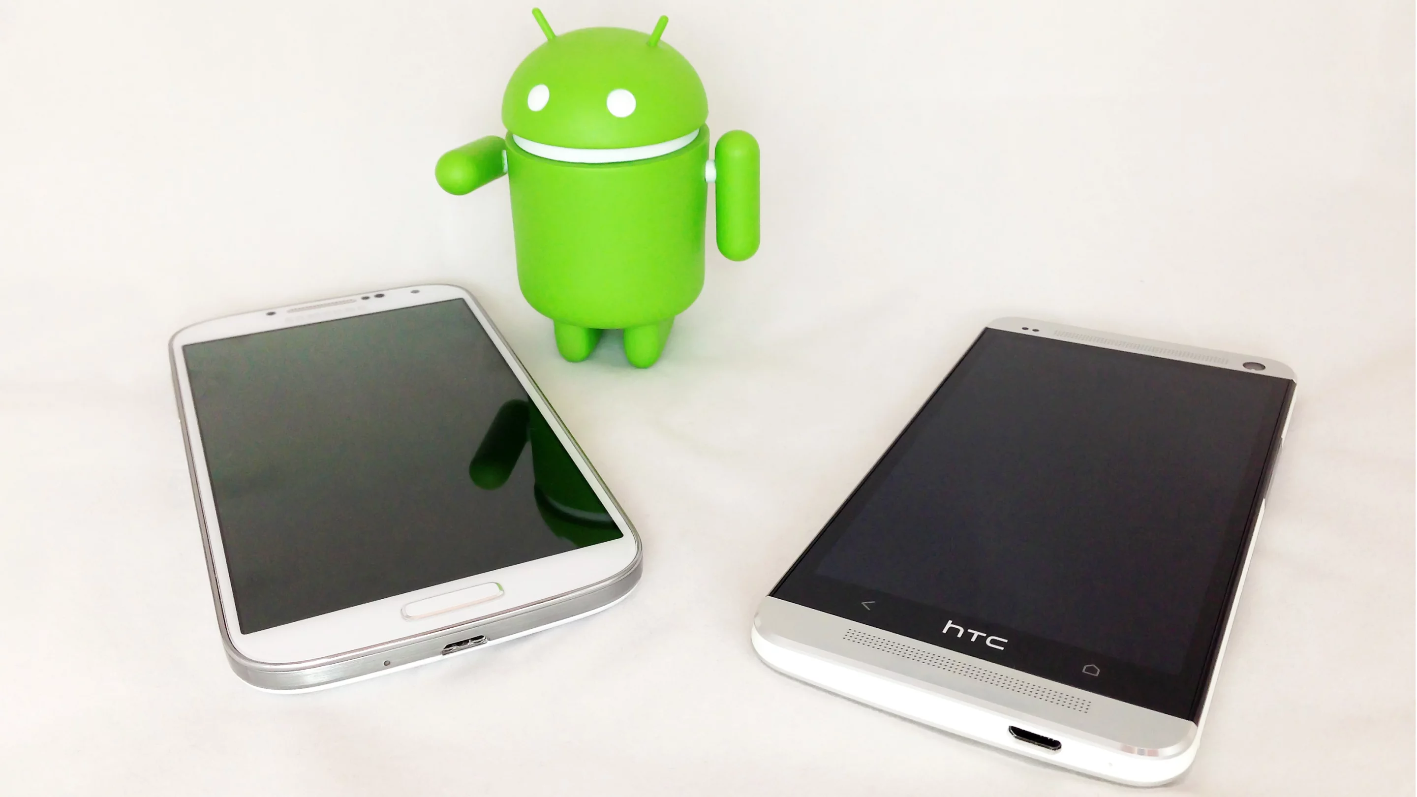 Both phones run Android, but it's what's on top that counts