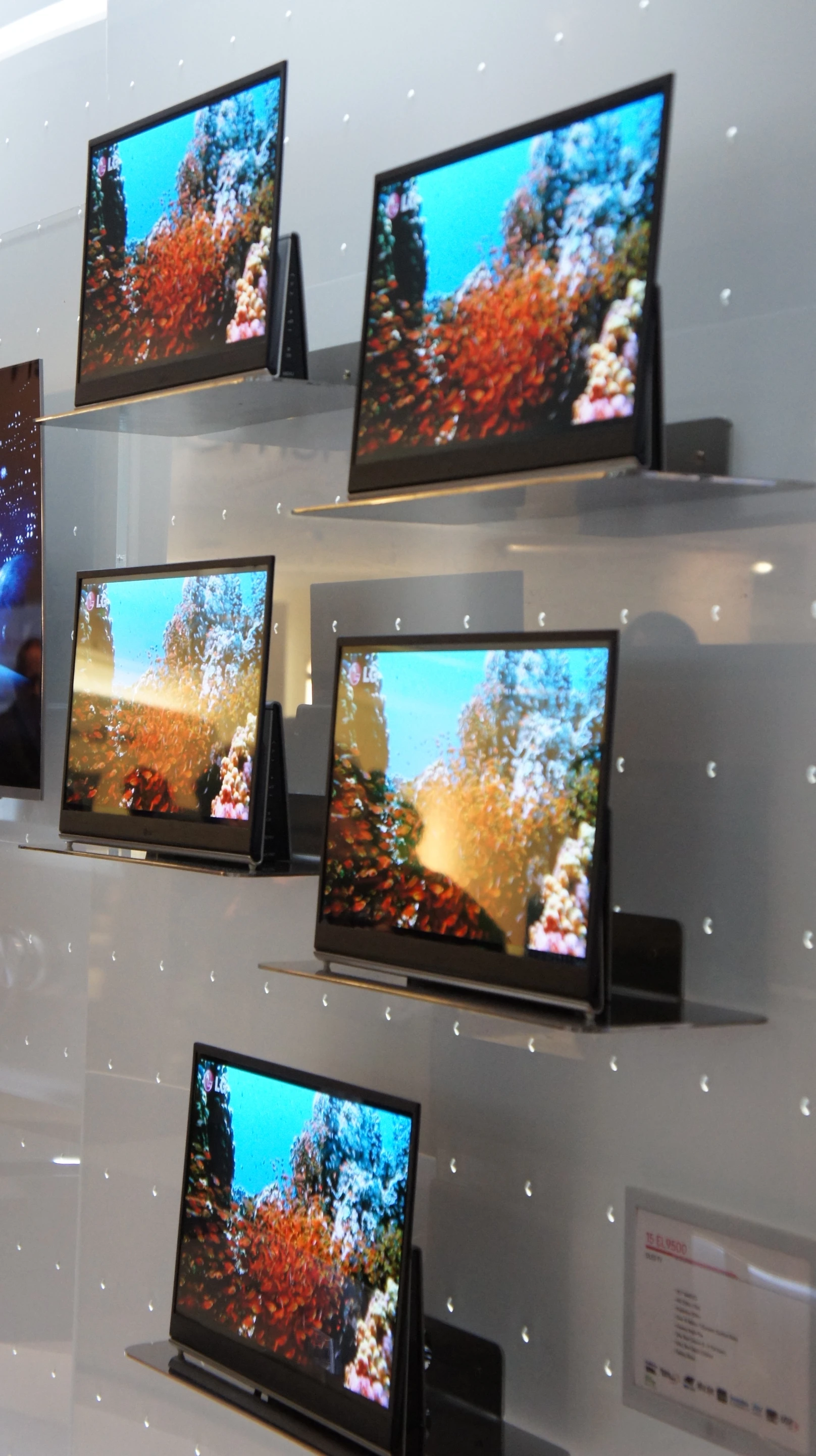 LG's 15-inch 15EL9500 OLED TV
