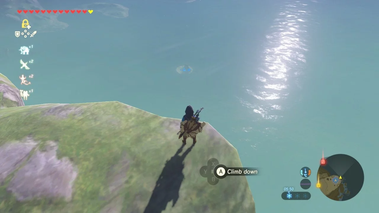 Head to this island for an alternate route.