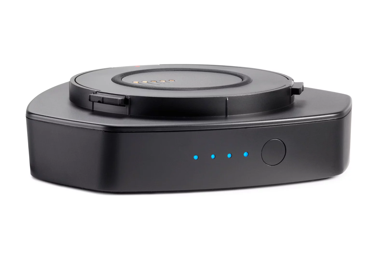 The new $99 Go Pack battery twists onto the base of the HEOS 1 to make it a portable outdoor speaker