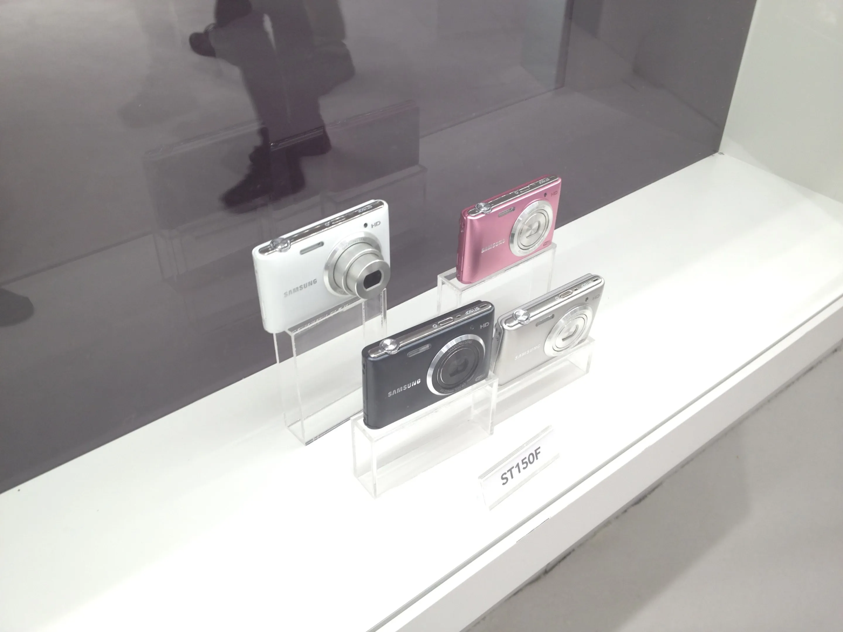 Samsung ST150F in all its colors from the CES show floor