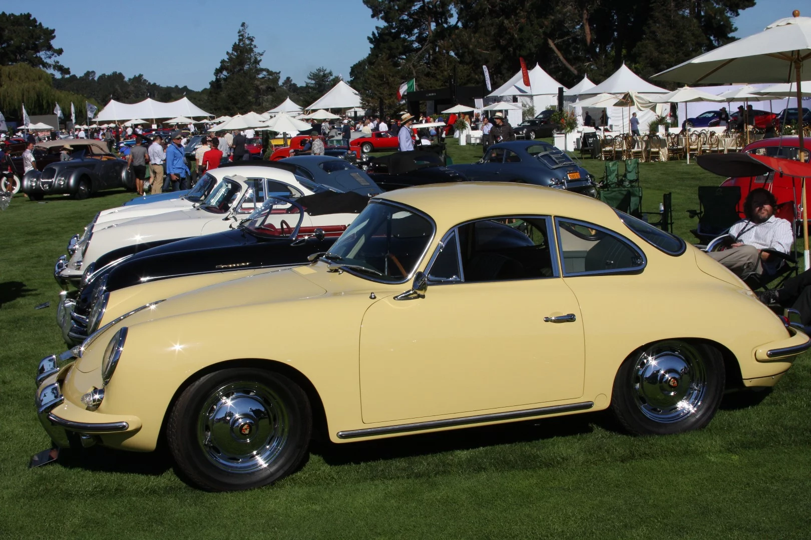 1963 Porsche Carrera 200 GS Coupe at The Quail