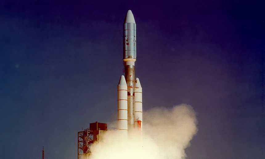 Voyager 1 launching September 5, 1977 (Image: NASA)