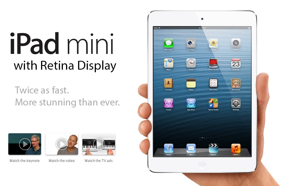 Could we soon be seeing something like this on Apple's website (Digitally altered image)