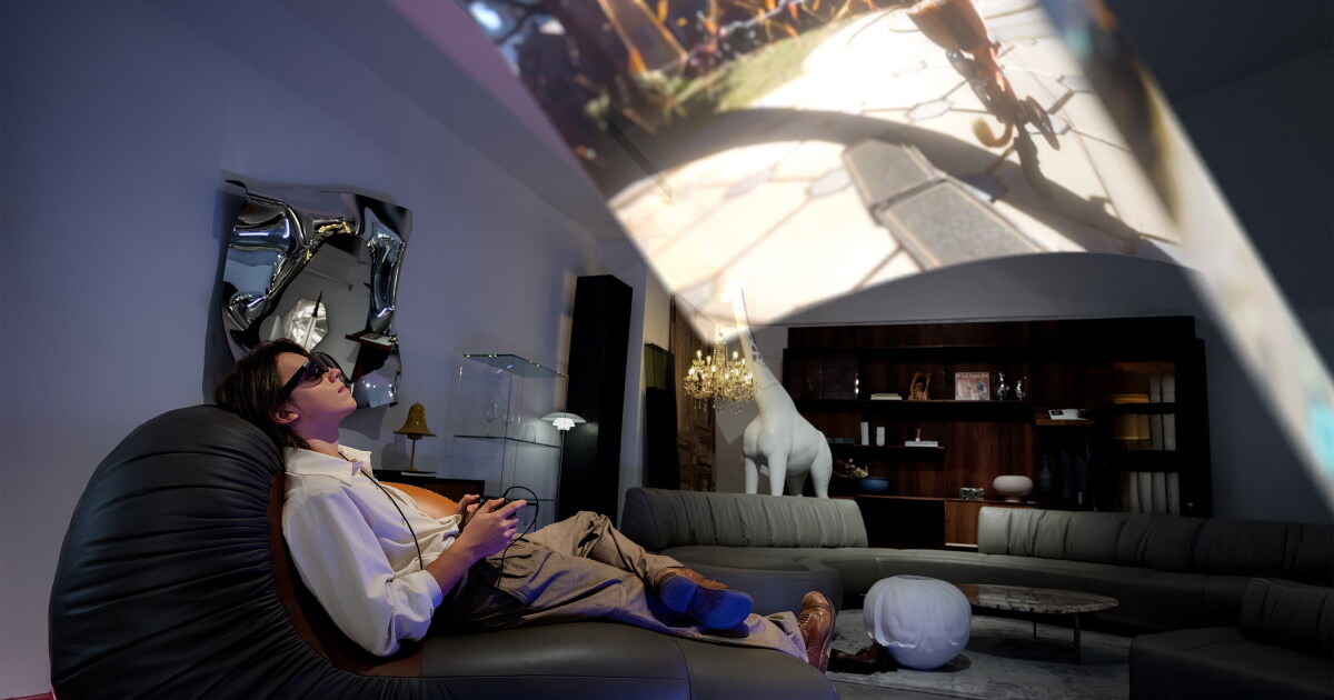 AR glasses put "cinematic spatial" visuals on your face ...
