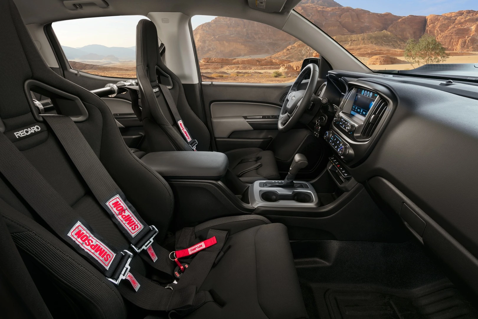 Inside the Chevy Colorado ZH2