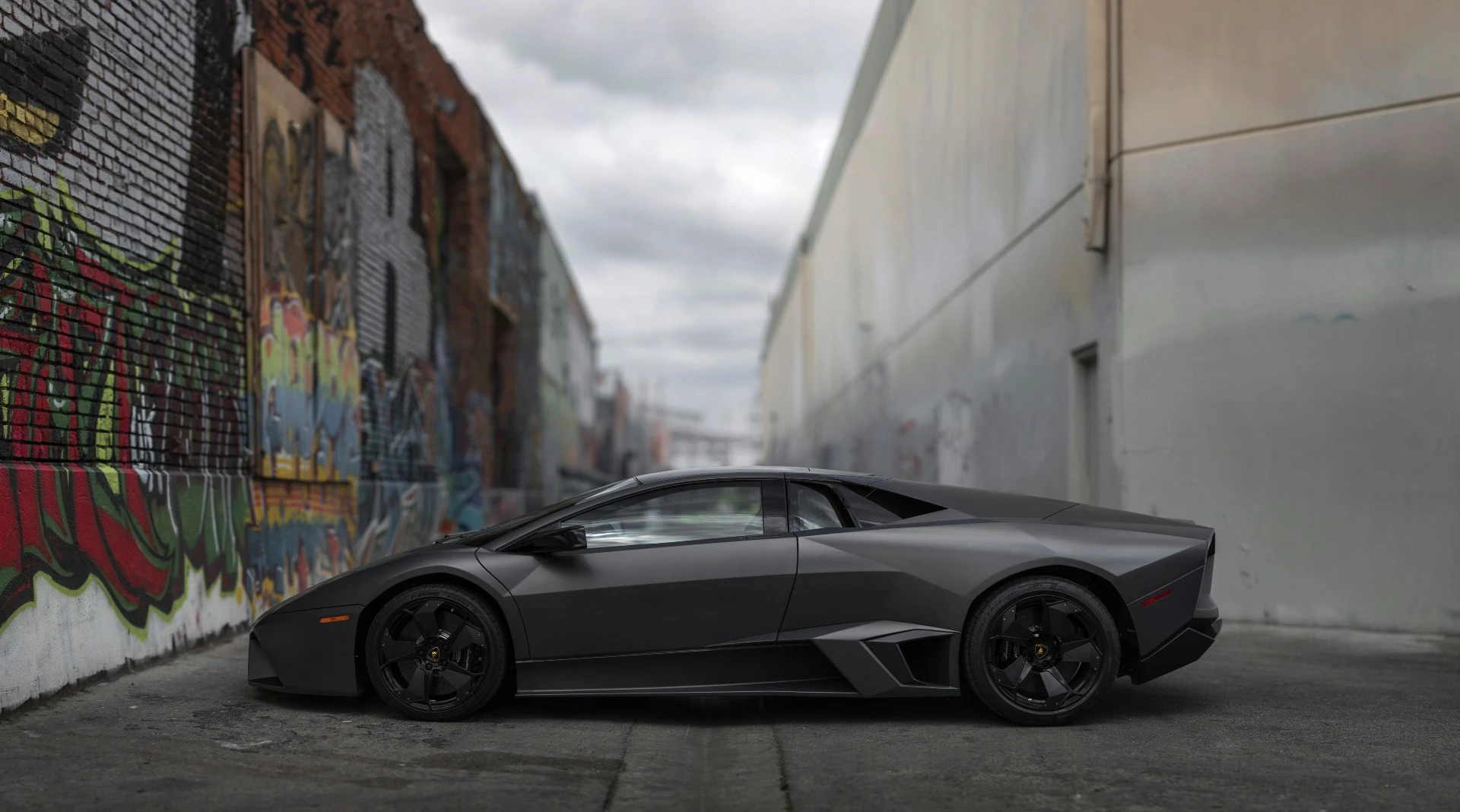 This 2008 Lamborghini Reventón is the first of its model to sell at auction, fetching $1,375,000