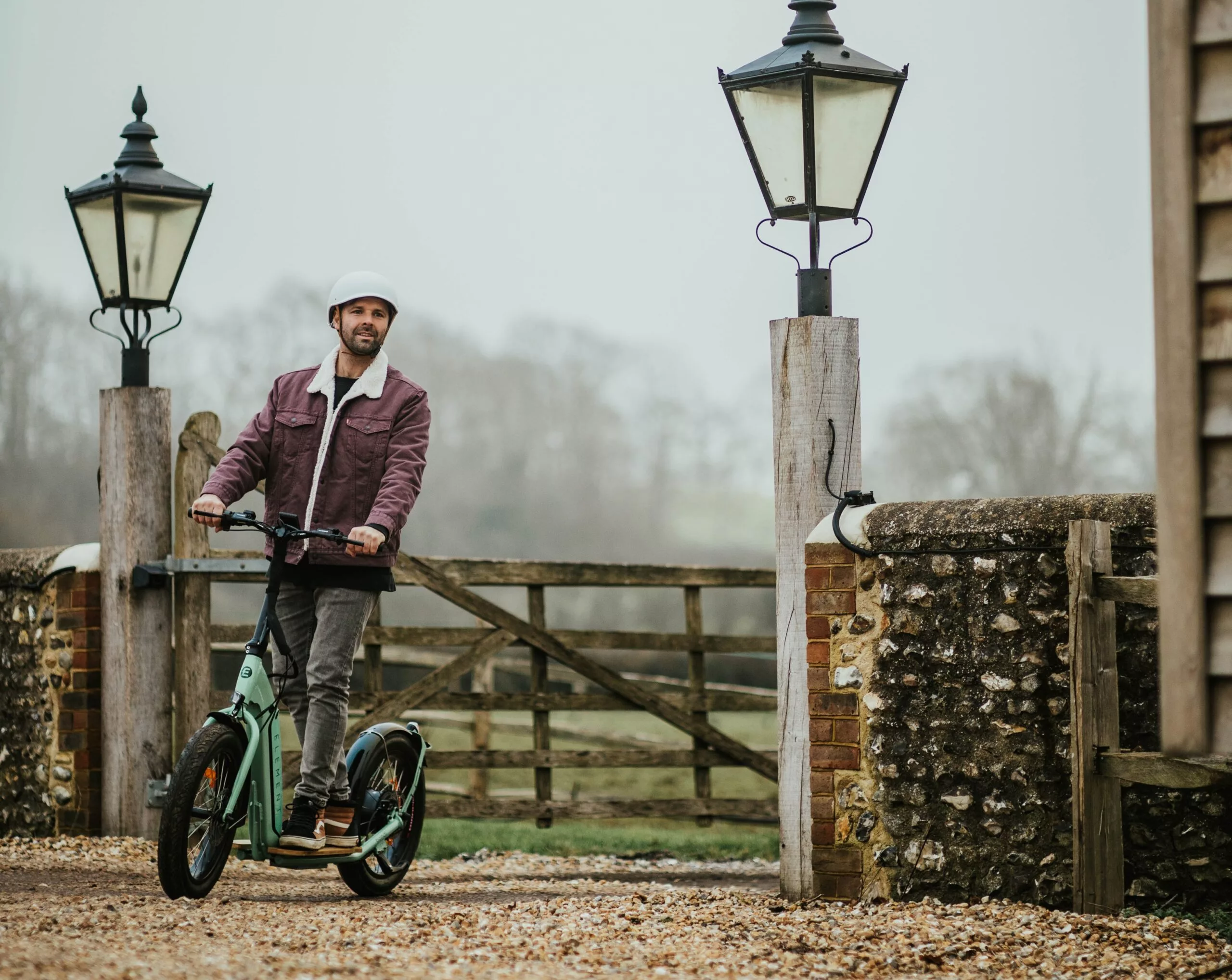 The Bondi large-wheel electric scooter promises a more stable city ride than traditional small-wheeled kickscoots