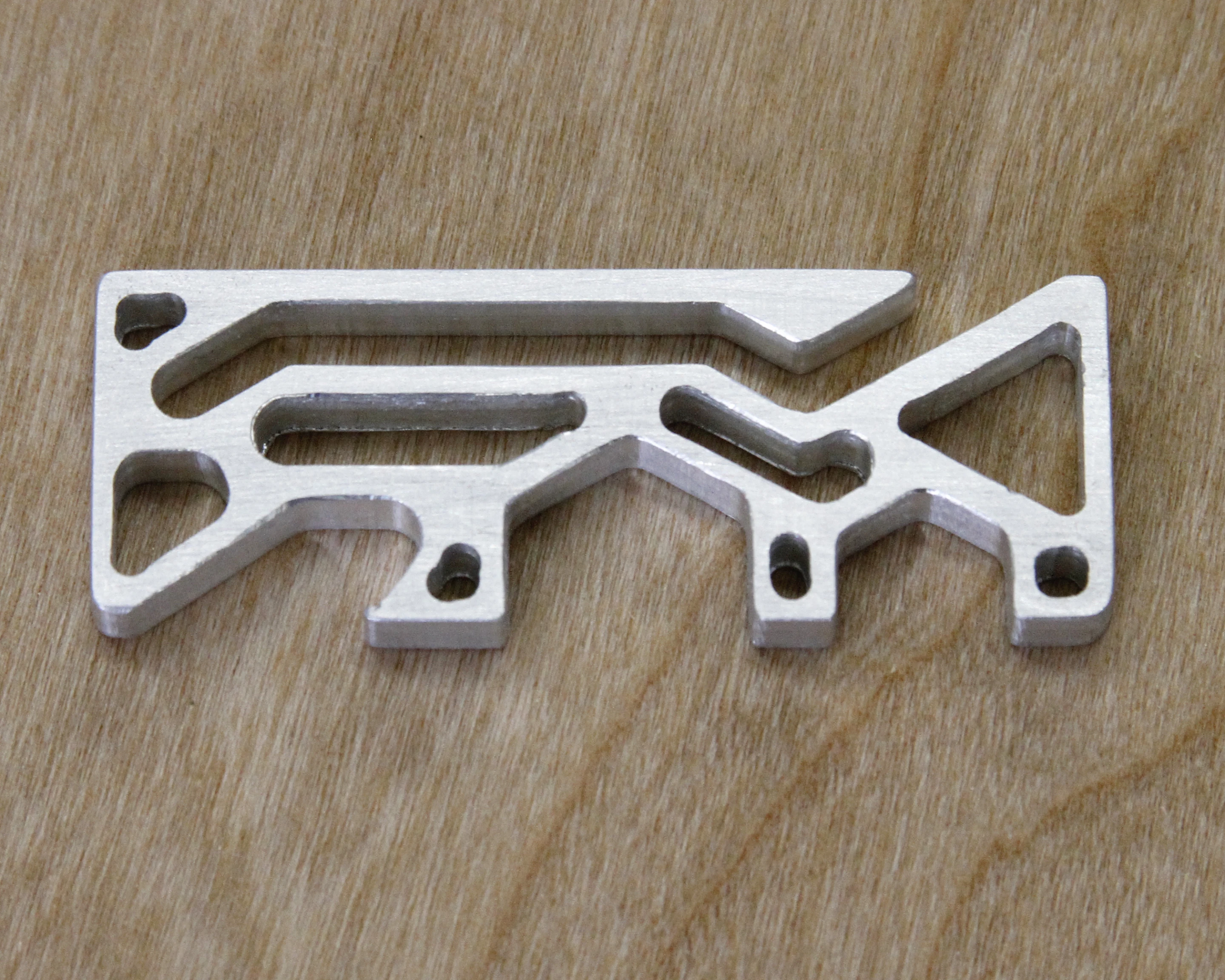 Aluminum carved with Carvey