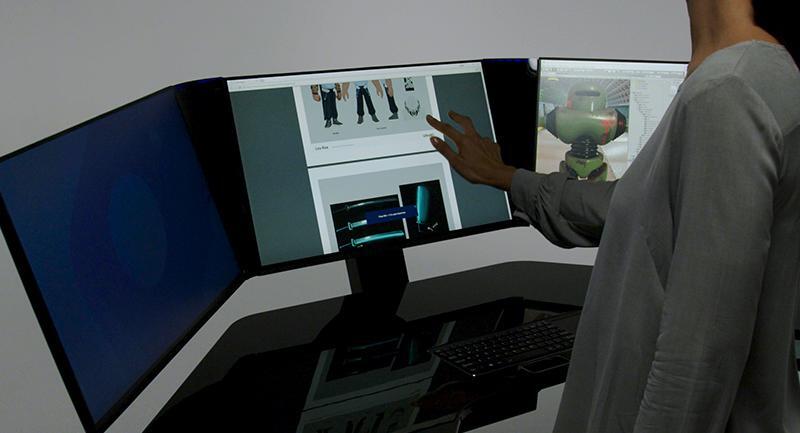 Is This Triple Screen Smartdesk The Answer To Your Minority Report Fantasies