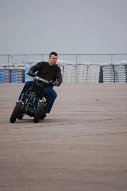 The extra element of safety could tempt drivers who'd never dare venture onto two wheels