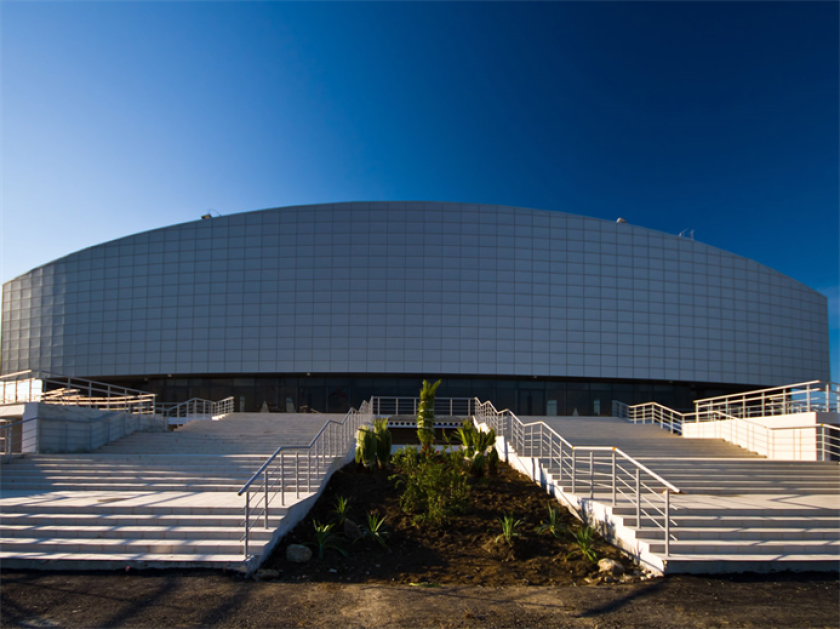 The Ice Cube Curling Center (image: Sochi 2014 Organizing Committee)