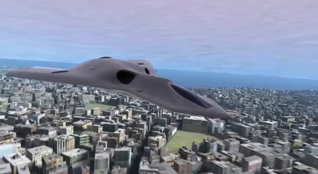 Another forward-thinking concept unveiled by BAE Systems includes a UAV that's able to to take out missile threats with a directed energy weapon