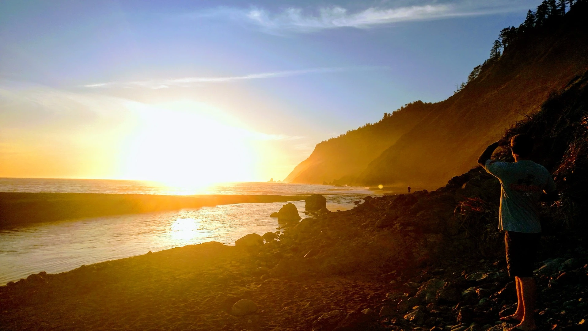 California sunset