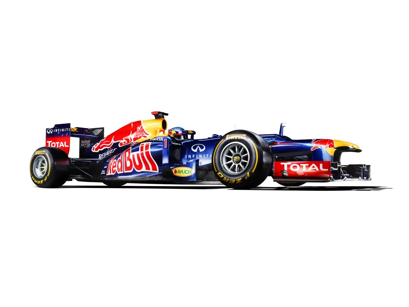 Red Bull Racing's Renault-powered RB8