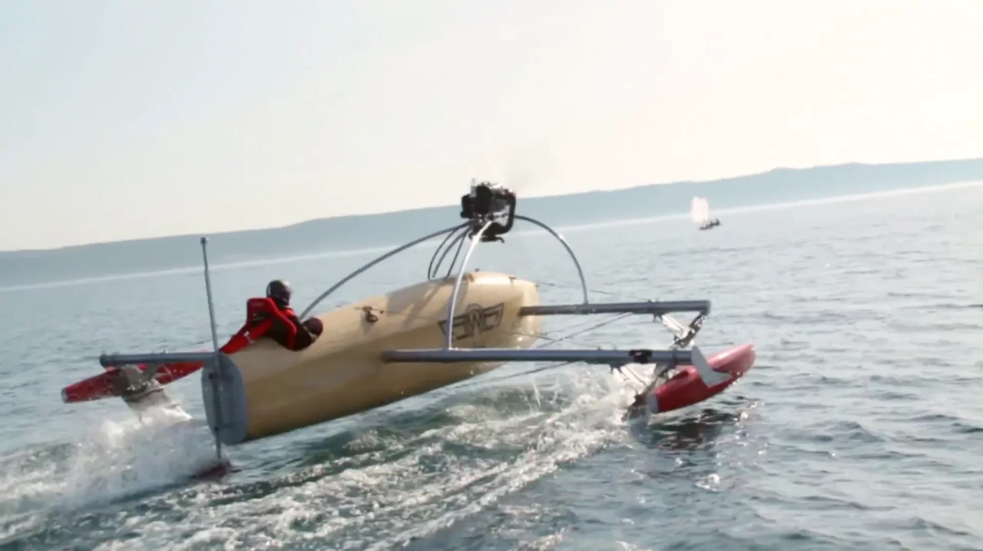 The prototype wFoil 18 Albatross