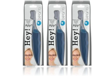 The Beam toothbrush is Bluetooth-enabled to track your dental hygiene using a smartphone