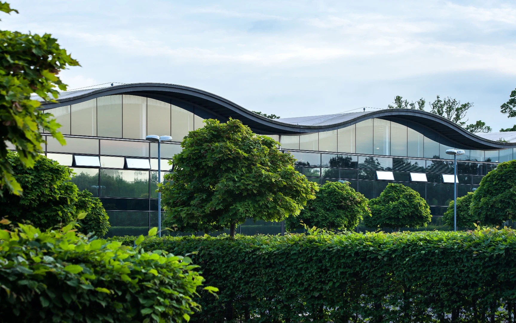 The firm's existing HQ (also designed by WilkinsonEyre) and factory were also given an extensive overhaul