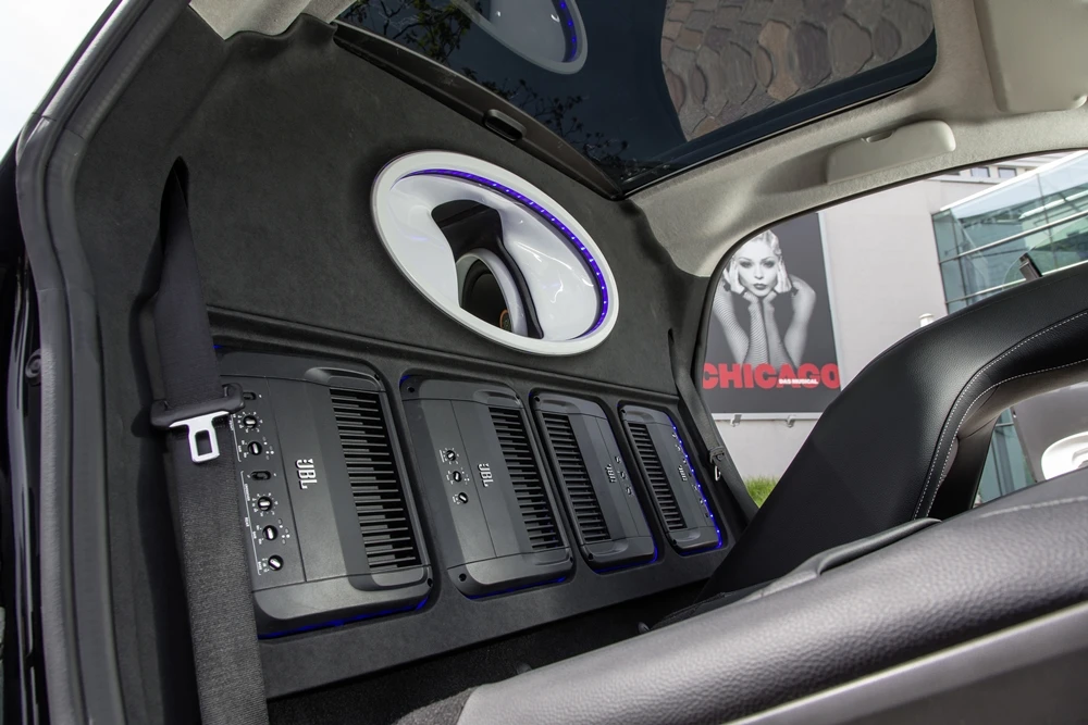 The Smart Forgigs has a Mosconi digital signal processor that can stream music via Bluetooth from iOS, Android and Windows devices
