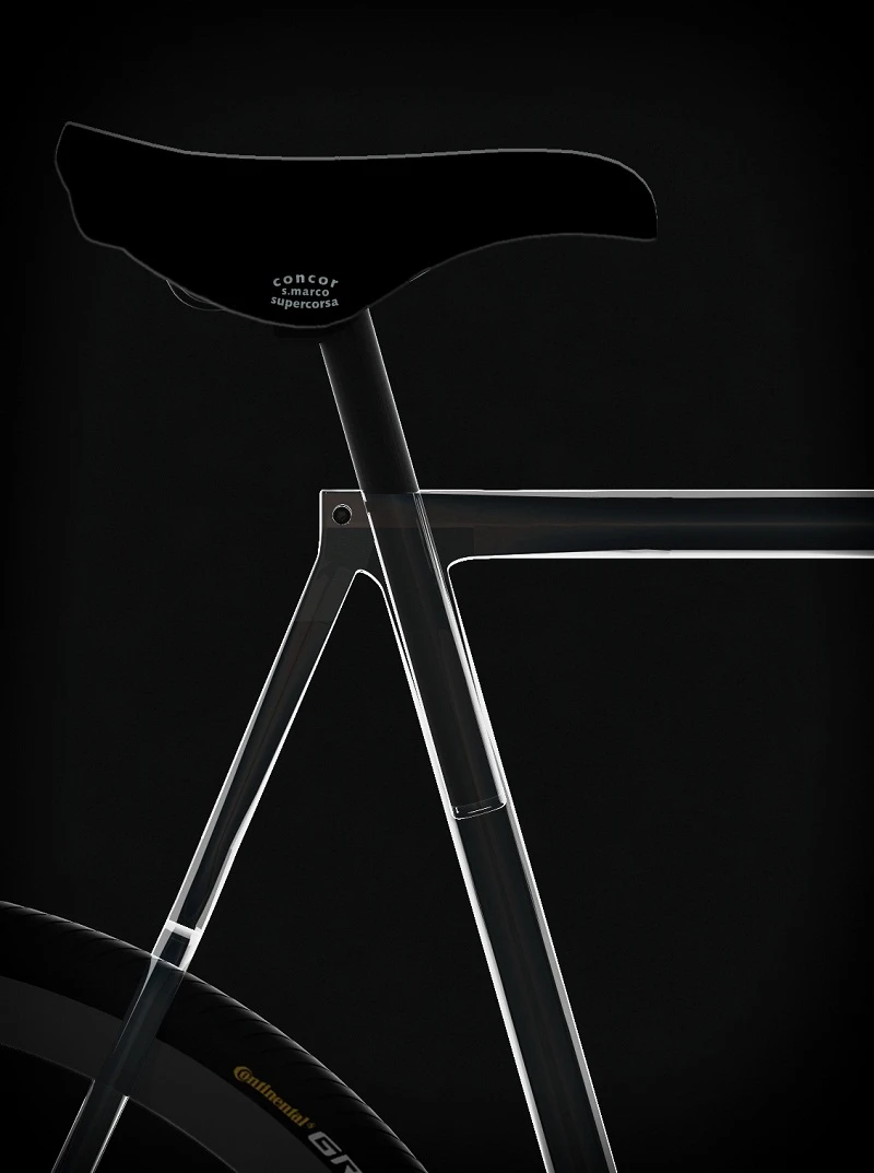 The back of Clarity Bike