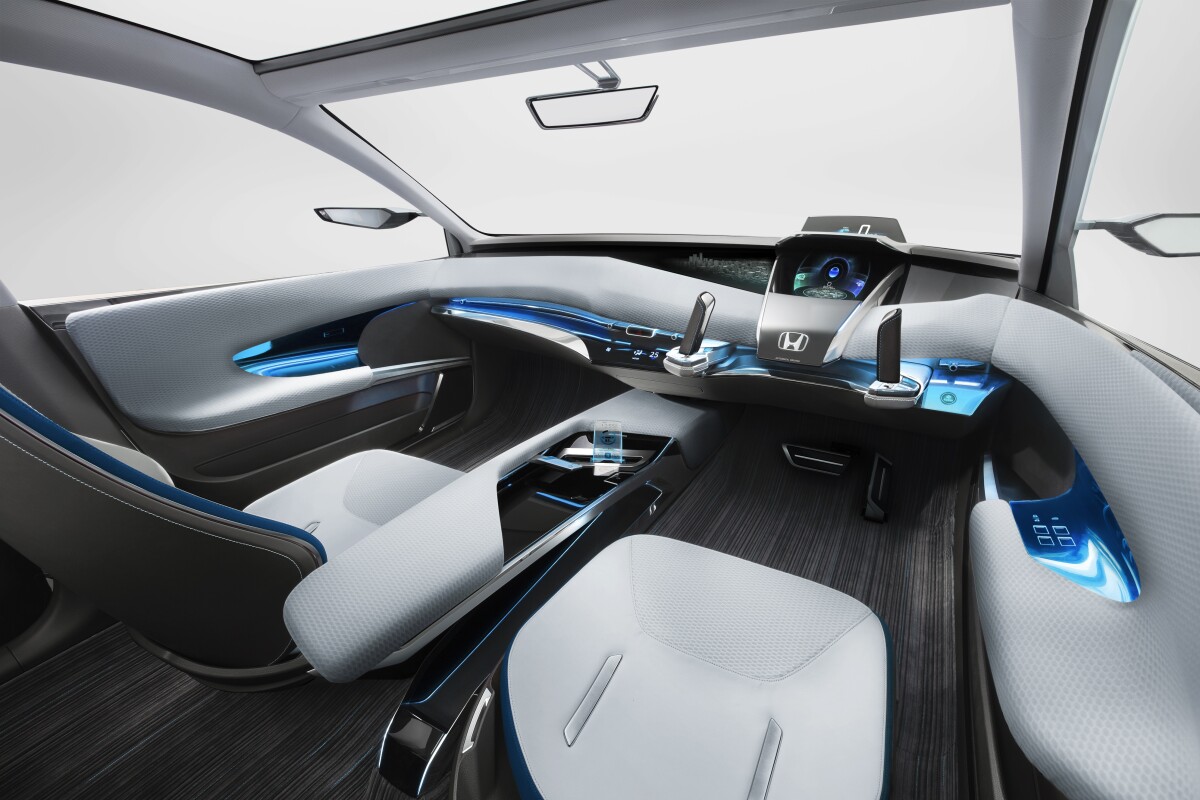 The driver's view of the AC-X