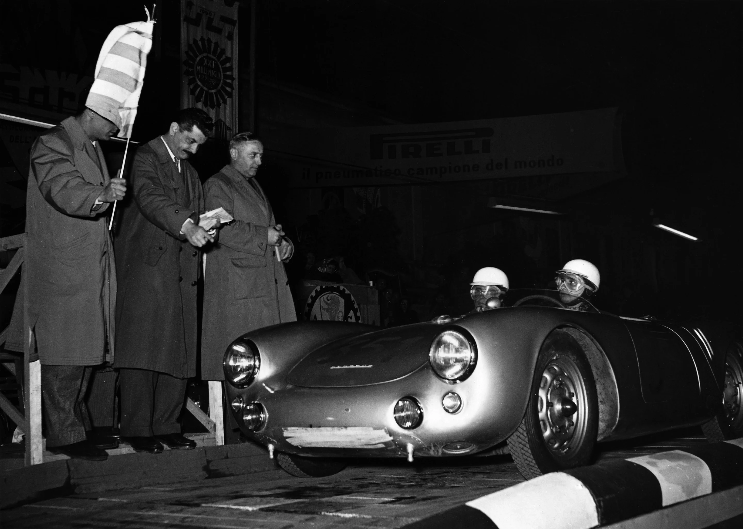 The 1950s-era Porsche Spyder 550