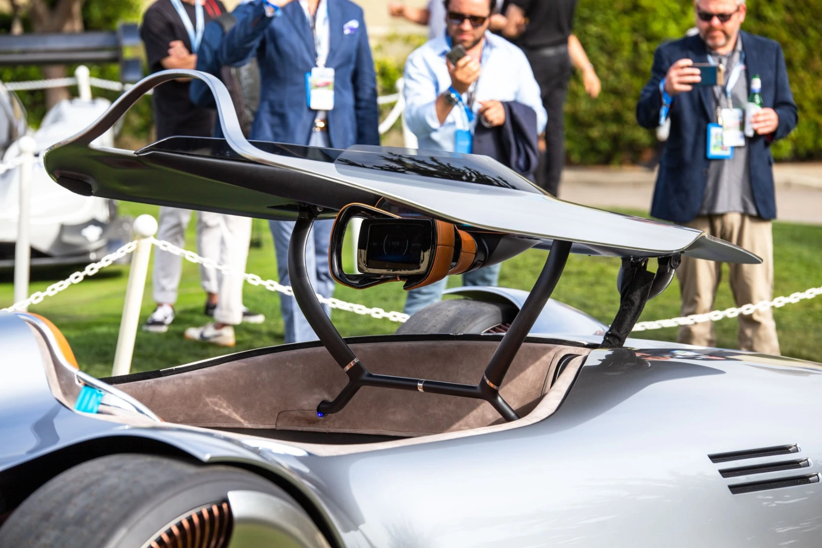 Pop-top - the Mercedes-Benz Vision EQ Silver Arrow