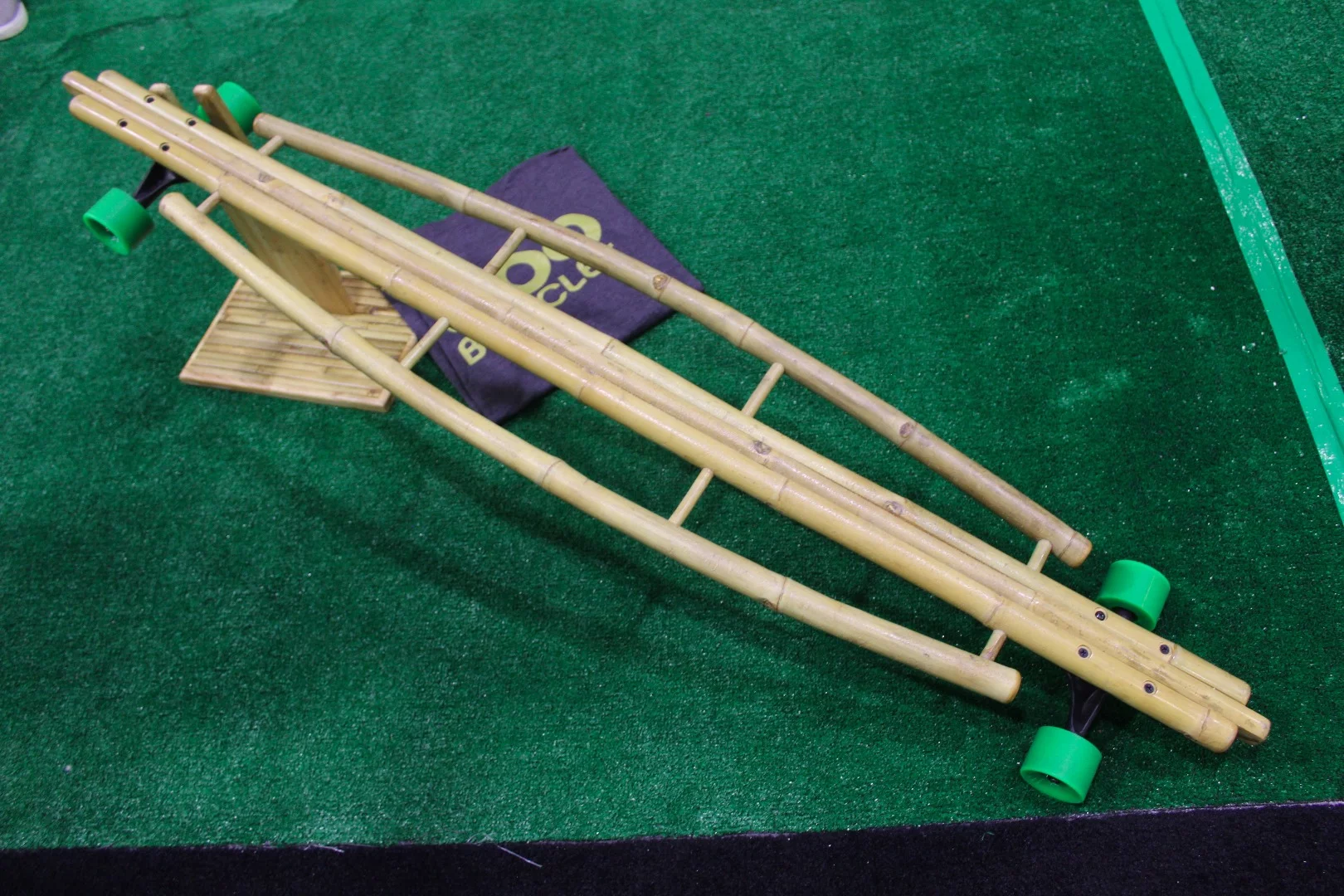 Boo Cycles' bamboo stand-up paddleboard