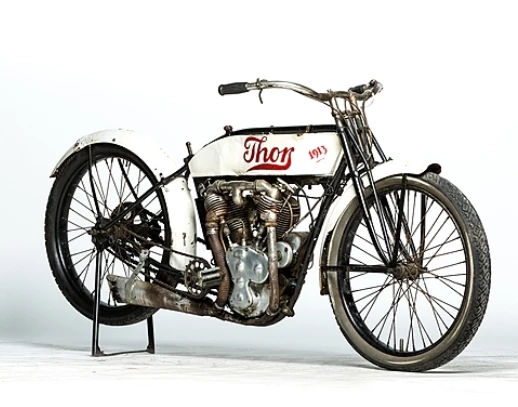 This 1913 Thor Twin Merkel Fork (Lot S110) is estimated to fetch between $45,000 and $65,000