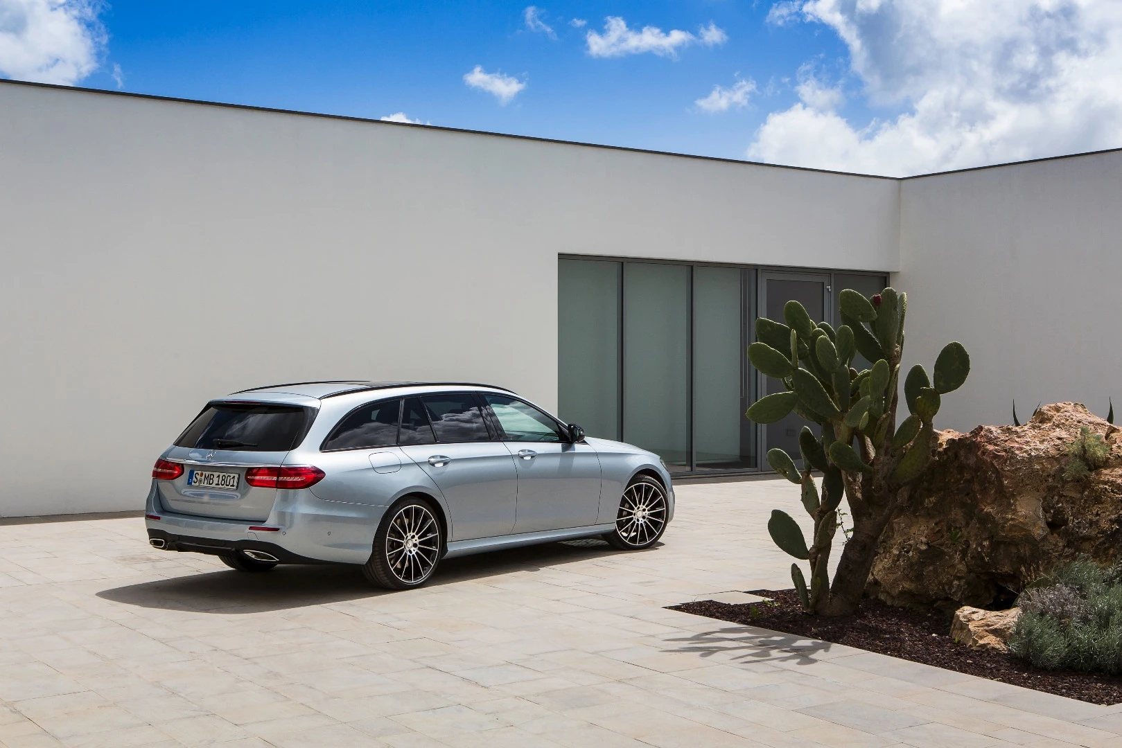 The E-Class Estate is a handsome beast