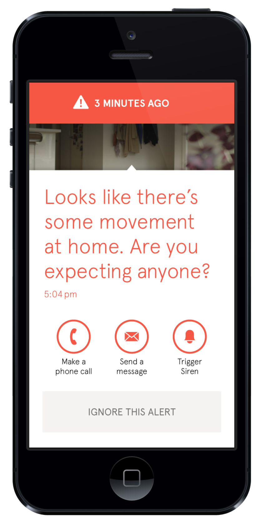 The Canary sends alerts when it detects suspicious behavior