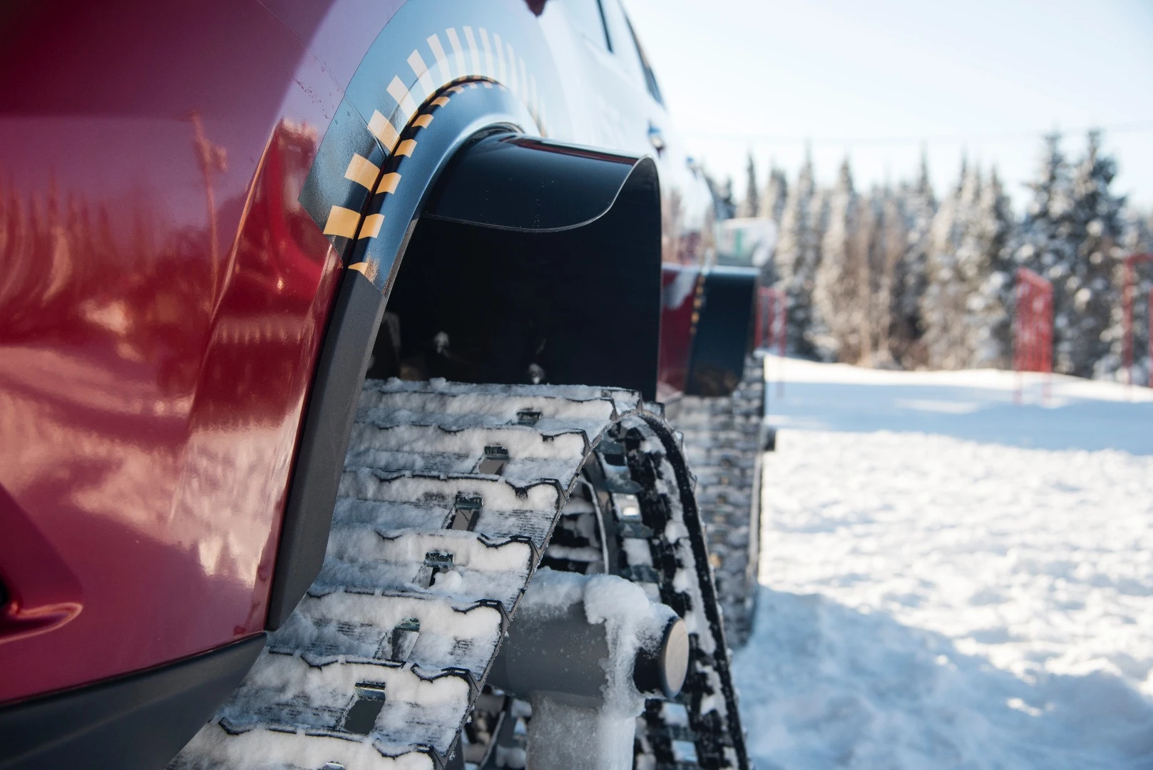 Nissan and its partner Motorsports in Action developed a fully-tracked Rogue