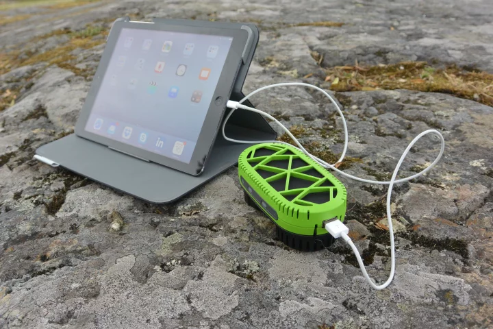 The PowerTrekk 2.0 is designed to charge more power-hungry gadgets such as tablets