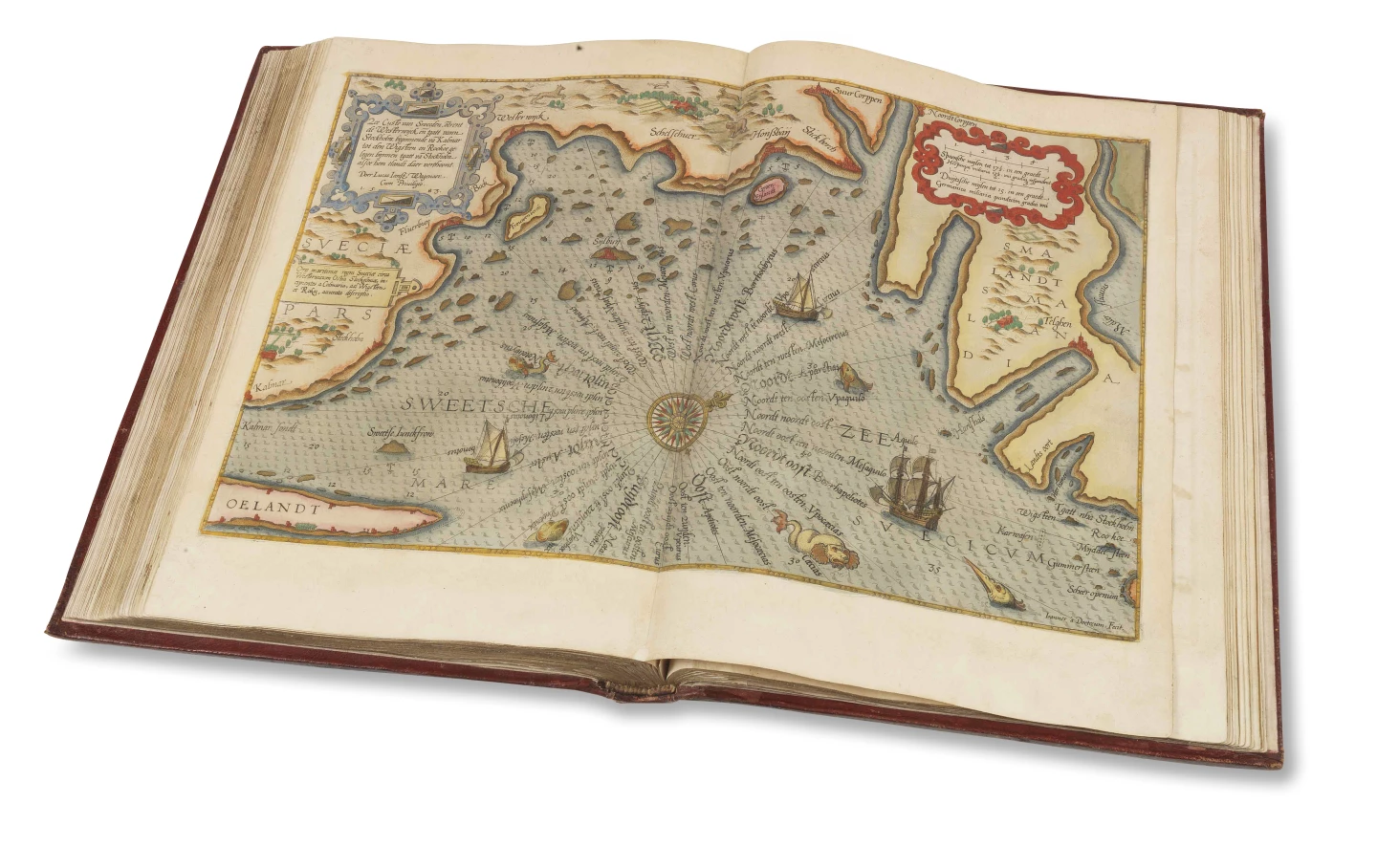 This first Latin 1586 Edition of “Speculum nauticum super navigatione maris”, the very important sea atlas by Lucas Janszoon Waghenaer sold for $388,256 (€325,000) at Ketterer Kunst on November 30, 2020