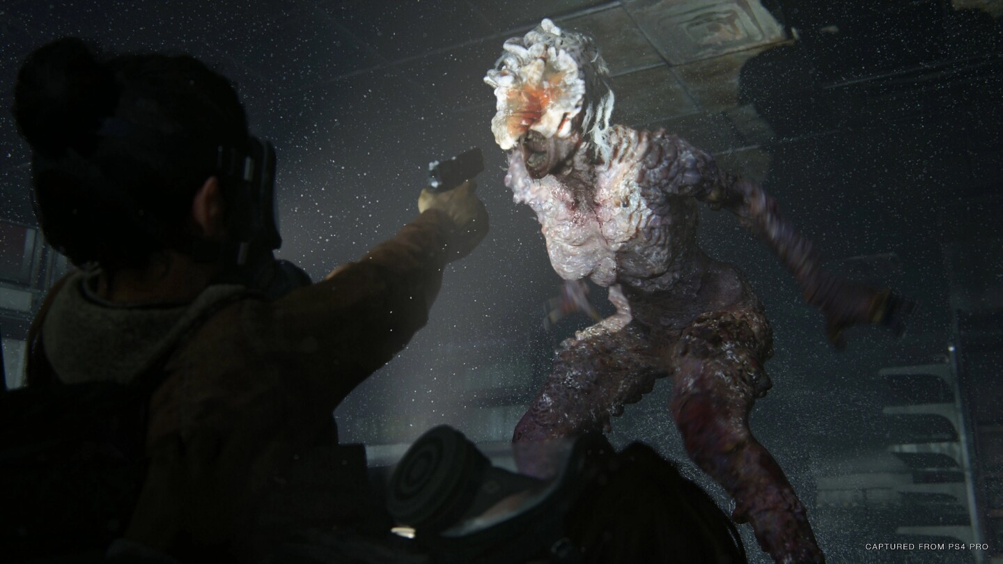 Even without a GameScent, you can almost smell this picture of a clicker from The Last of Us