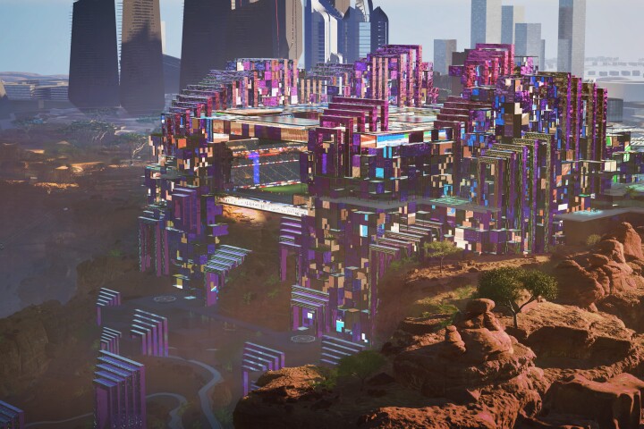 The Prince Mohammed Bin Salman Stadium will be located in Quiddya city on a 200-m (656-ft)-high cliff