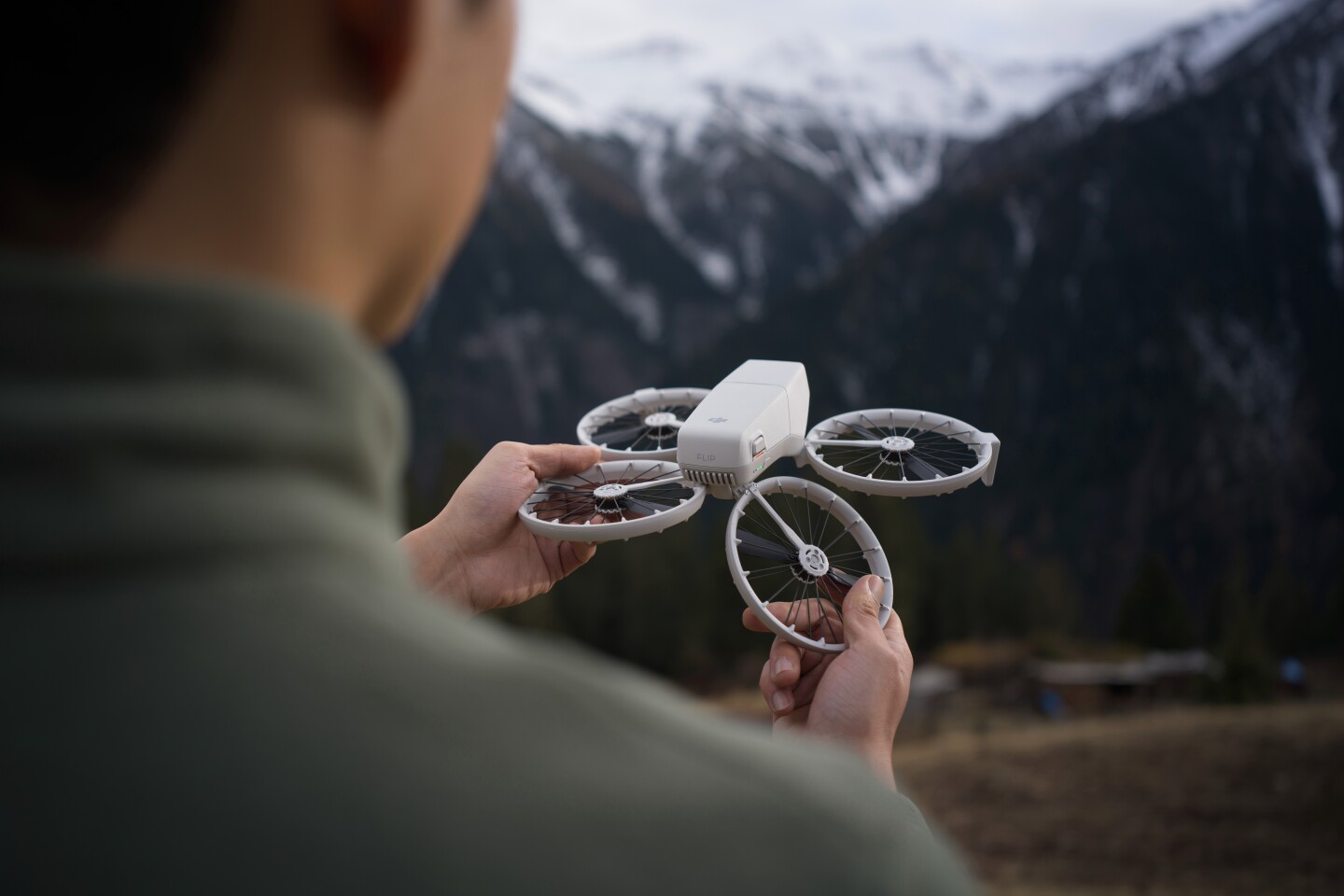 El DJI Flip se dobla