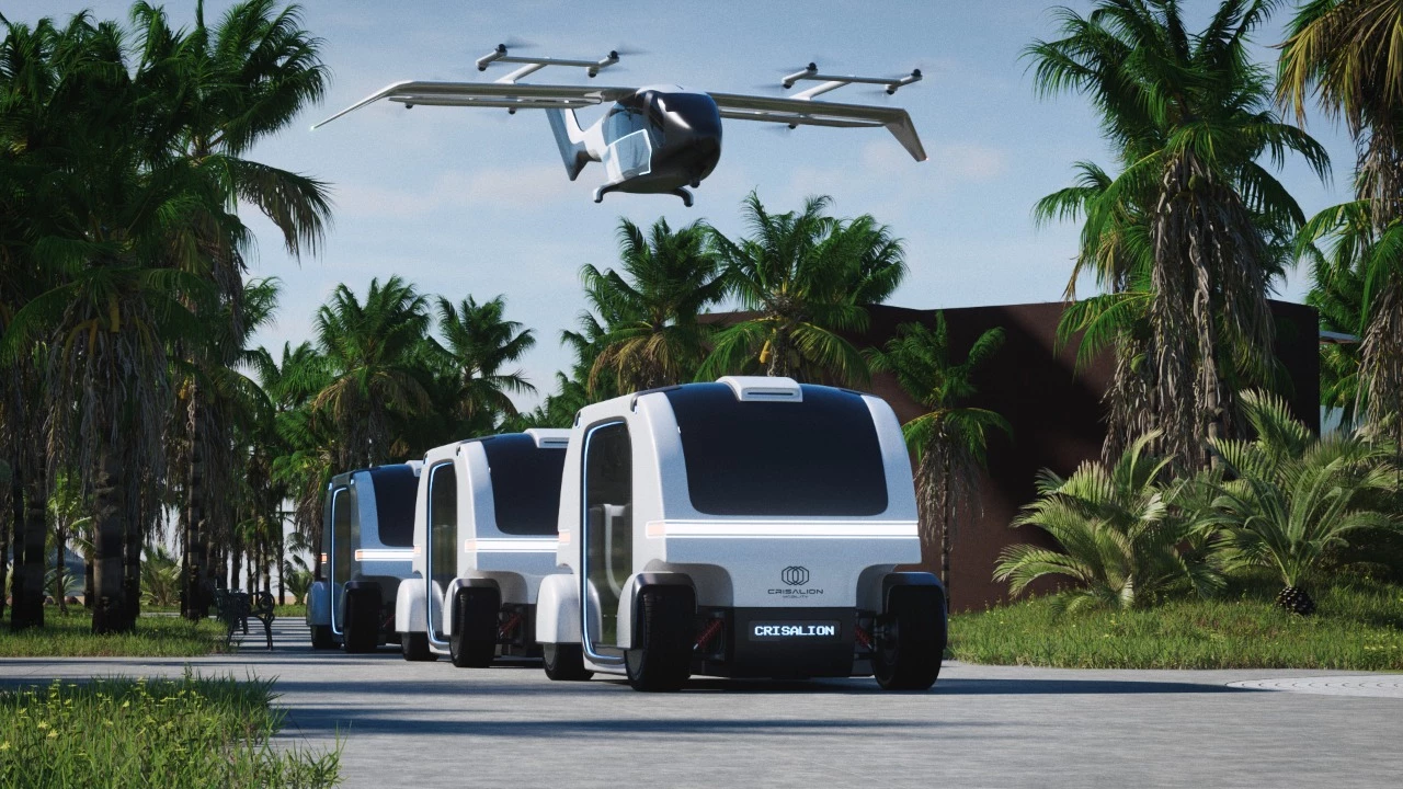 A combined vision of electric air and ground transport