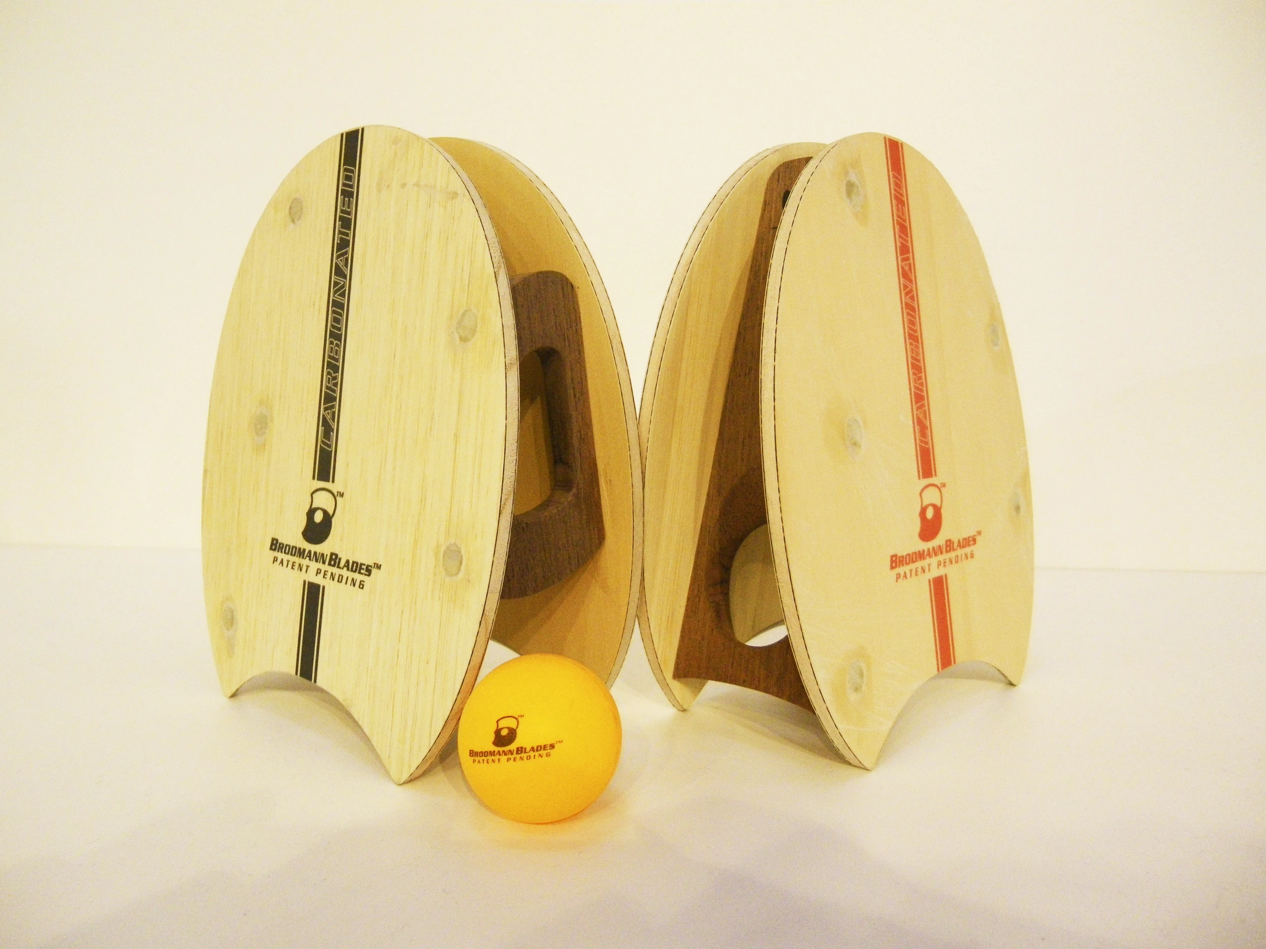The new Carbonated Brodmann Blades, made from bamboo, wood and carbon fiber