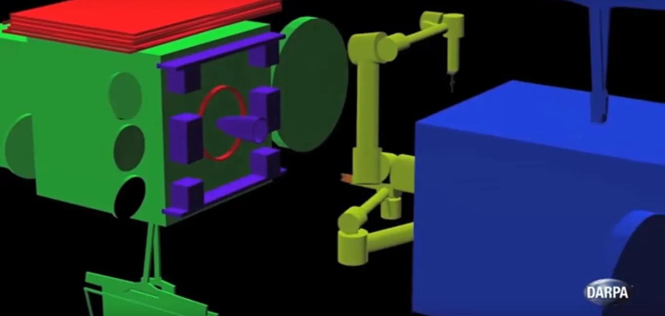The DARPA RSV uses computer simulations to produce service plans
